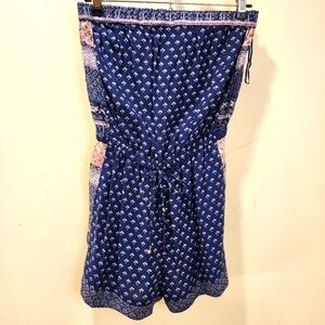 Angie Printed Short Romper size S